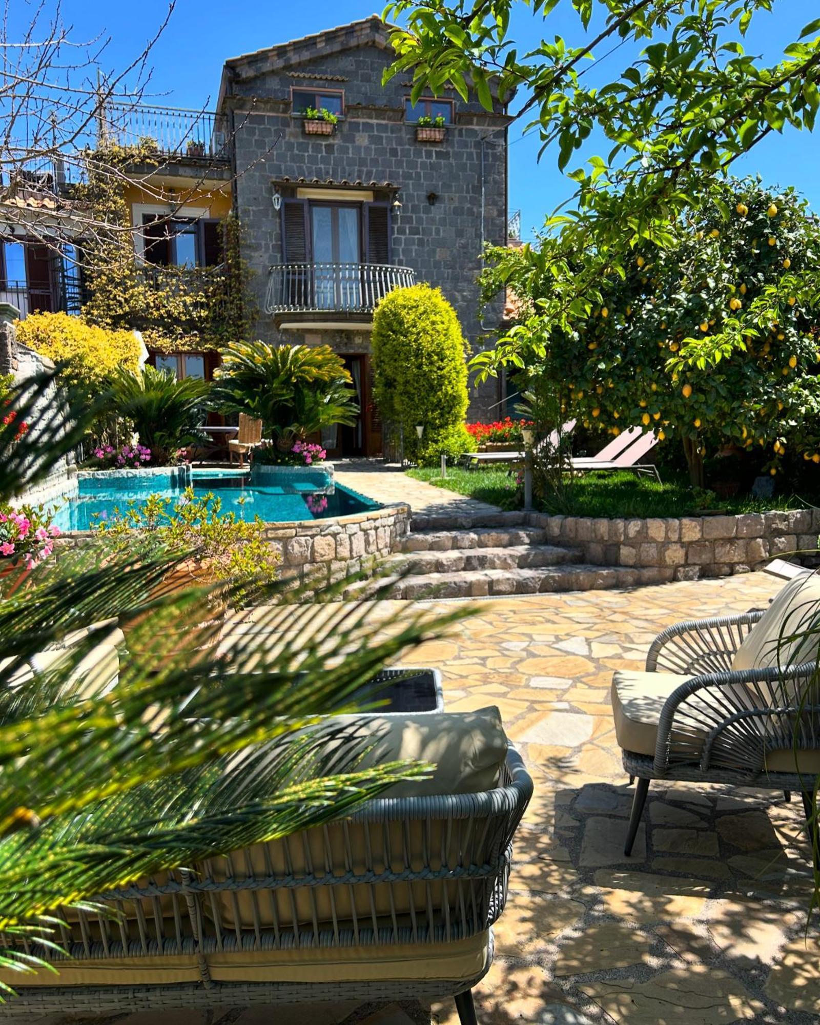 SantʼAgata sui Due Golfi Maison Villa Angela المظهر الخارجي الصورة